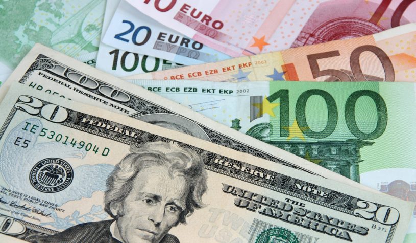 Euro in waarde gedaald door Italianen