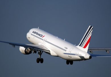 Eerste langeafstandsvlucht op bakolie Air France is een feit