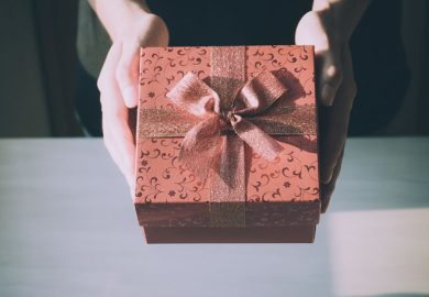 Een cadeau geven aan een belangrijke zakelijke relatie?